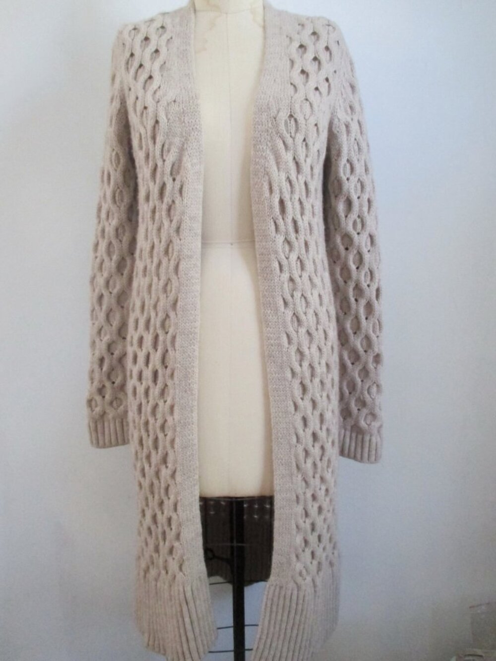 Open Front Cardigan Duster Italy - Picture 3 of 6